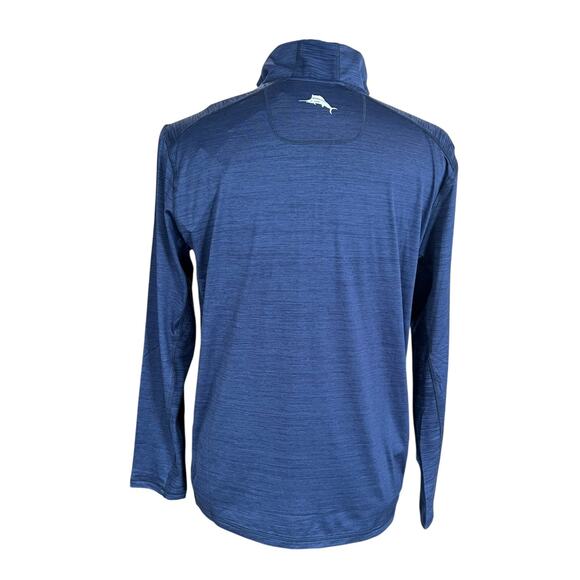 Tommy Bahama Sz S NFL Apparel Buffalo Bills Blue Islandzone 1/4 zip Pullover NWT - Picture 6 of 8